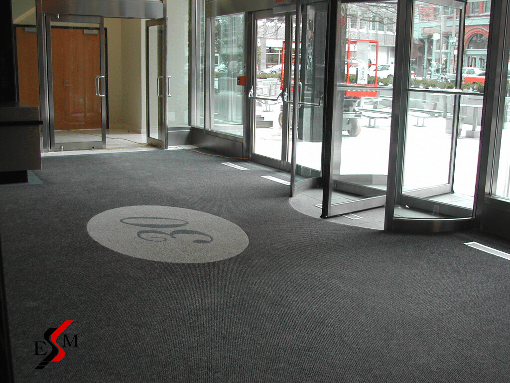 Heavy Duty Industrial Custom Logo Floor Rubber Door Entrance Mat