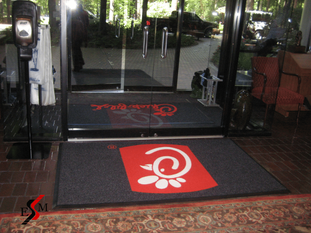 Custom Business Logo Floor Mats, Custom Rugs, Commercial Entrance