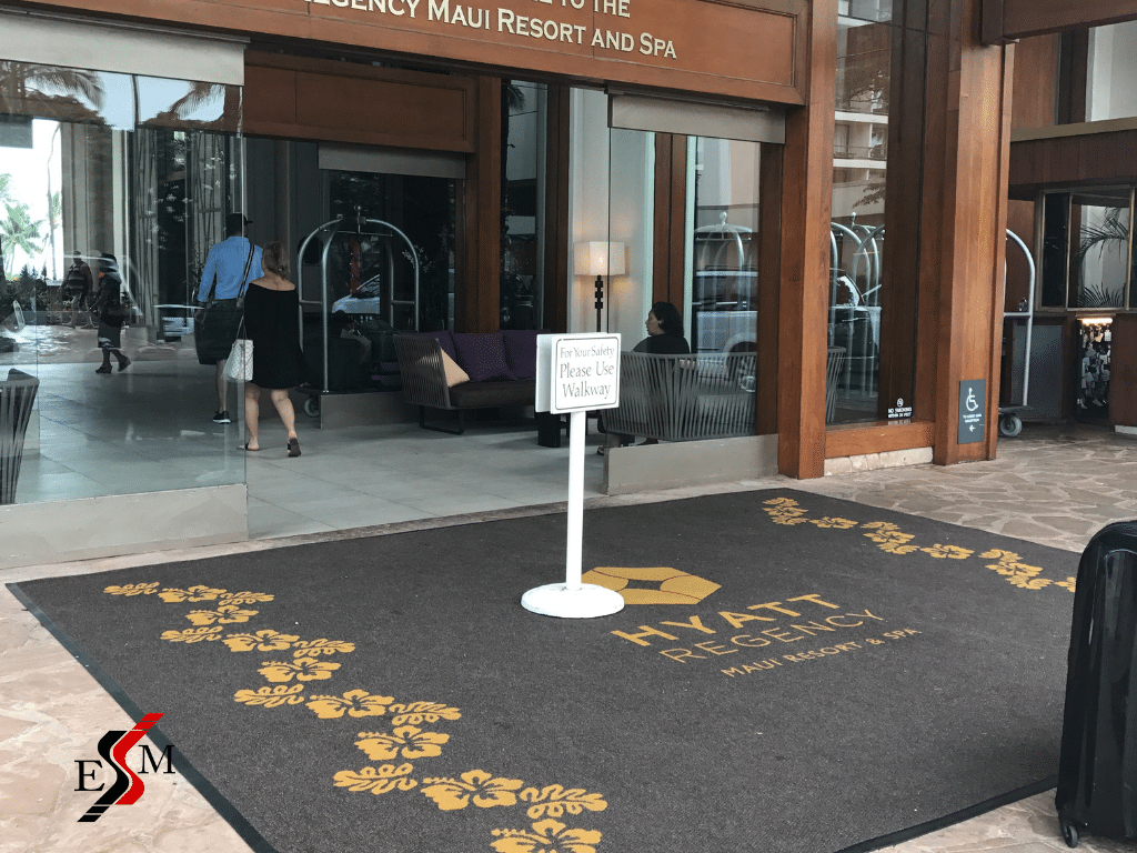 Custom Business Logo Floor Mats, Custom Rugs, Commercial Entrance